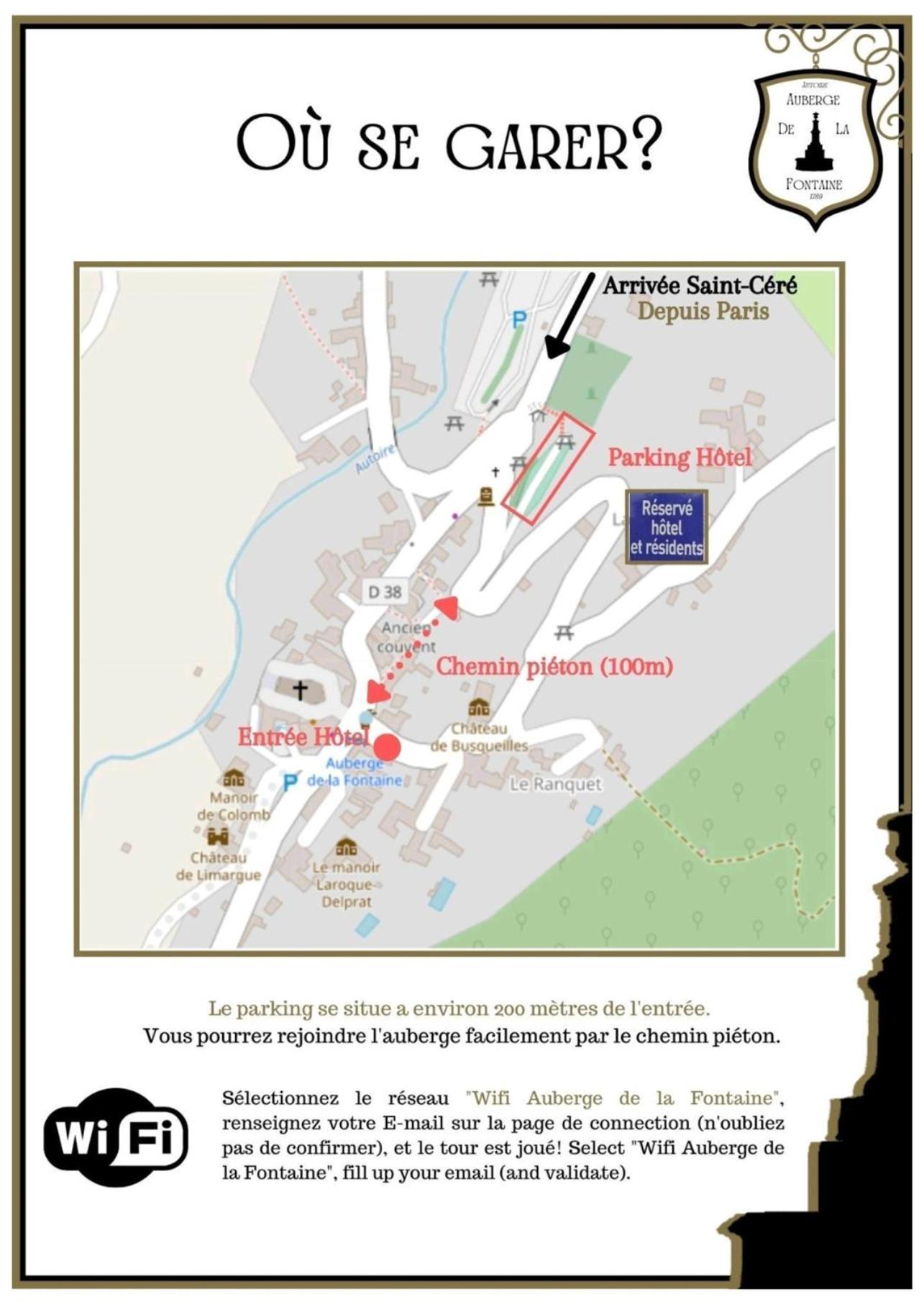 Les Appart'Hotels De La Fontaine Autoire Cameră foto